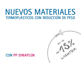 Nuevos materiales termoplásticos con reducción de peso